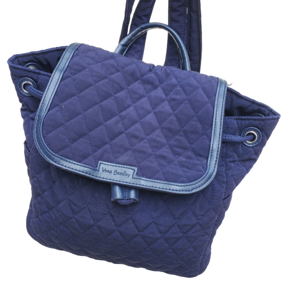 Vera Bradley Navy Blue Backpack